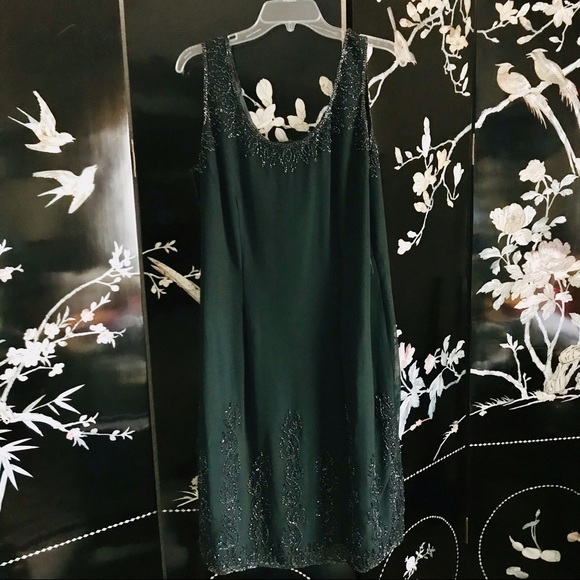 Formal long dress with sheer cover - Picture 2 of 12